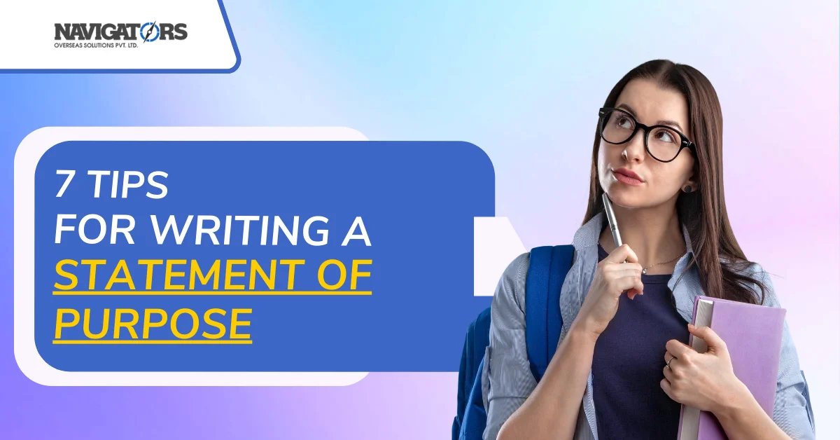 Statement of Purpose Writing Tips