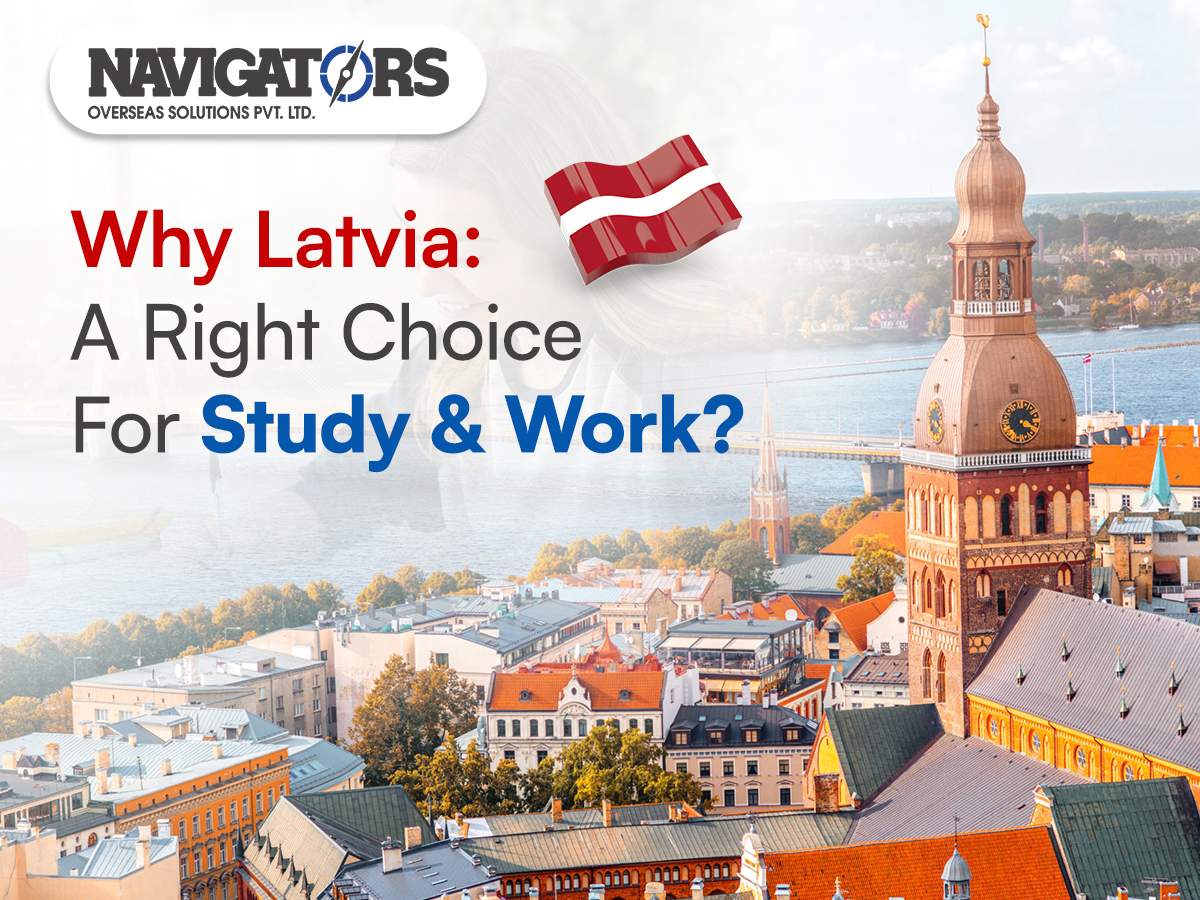 Why Latvia a right choice for study & work